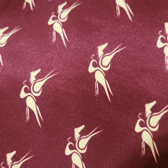 Rare Find From Ireland - A Little Bit Racey Women Quilted Burgundy Jacket - Picture 7 of 7